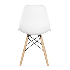 Dining Chair Pp Wood - White