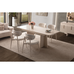 Dining Table 160-200 – Sand Beige