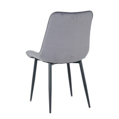 Dining Chair Velvet - Dark Grey