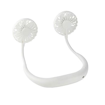 USB Neck Fan - White