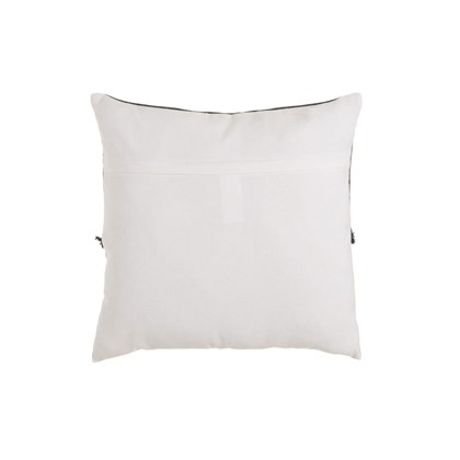 Grey-White Cotton Cushion 45x45cm