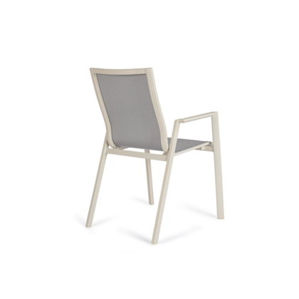 Chair With Armrest Aluminium frame