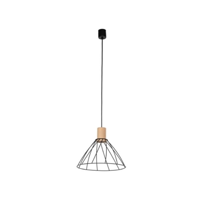 Black Loft Pendant Light E27