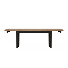 Extendable Table 160-240x78 – Oak & Black