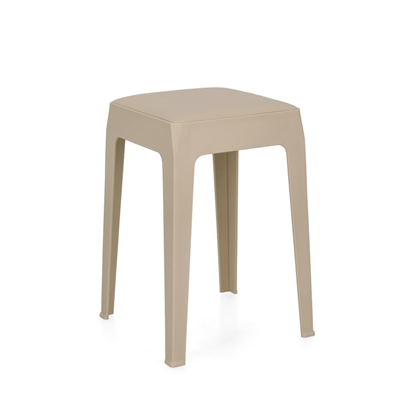 Buny Taupe Stool