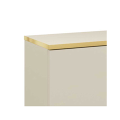 Sideboard – Beige & Gold