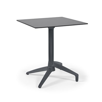 Gemini Fixed Table Top 80x80 - Anthracite MR