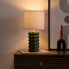 Green Ceramic Table Lamp