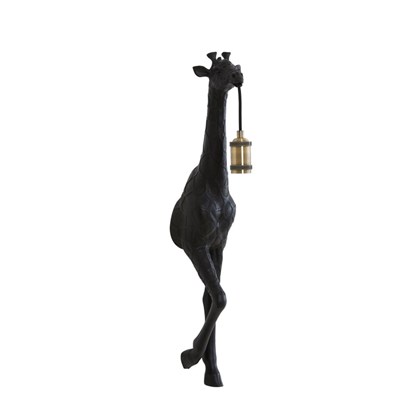 Wall Lamp Giraffe Matt Black 24.5x12x75