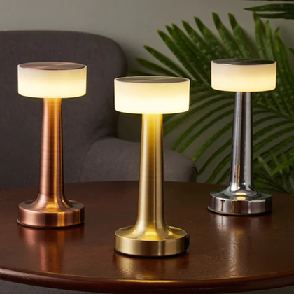 Portable Table Lamp Iron & Acrylic