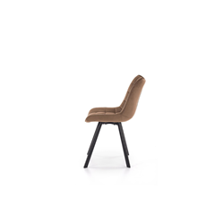 Beige Chair K332 – Beige & Black