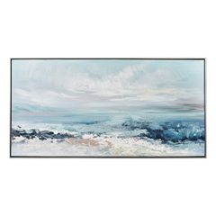 View of the Sea Acrylic Paint Blue 72x142.5