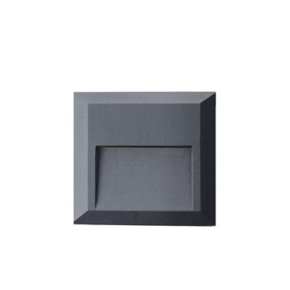 Graphite Outdoor Step Light – LED 2W 3000K