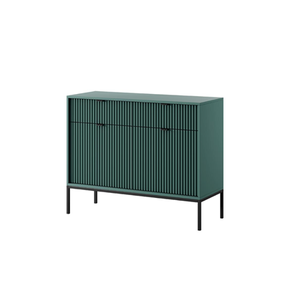 Sideboard 2 Doors 2 Drawers - Green