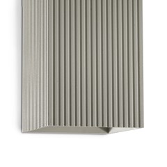 Wall Light Squared Striped Grey Color