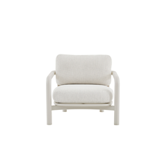 Aluminium Rope Sofa Set of 4 – Silver White