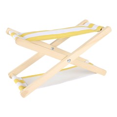 Beach Headrest Yellow Stripes