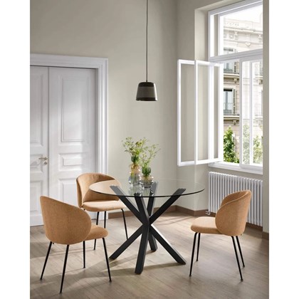 Dinning Table 100x76cm - Clear Glass