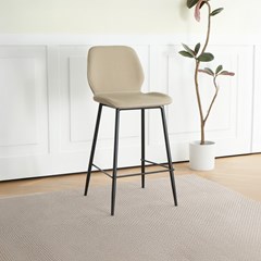 Bar Chair PU 94cm - Beige