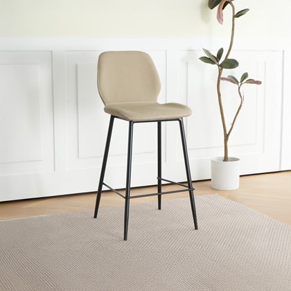 Bar Chair PU 94cm - Beige