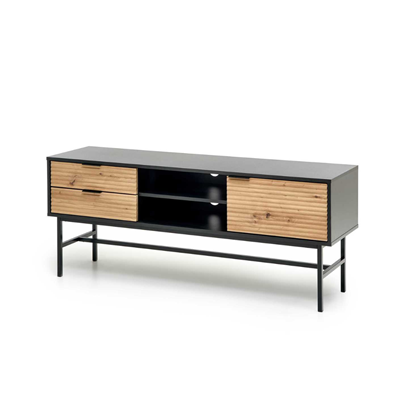 TV-stand artisan oak& black