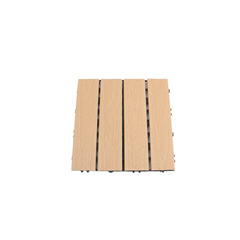 Outdoor WPC Tiles 30x30x2.1 cm – Maple Wood