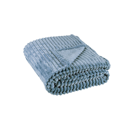 Rachele light blue blanket 150x200
