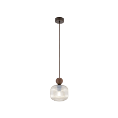 Ballo Orzech Hanging Lamp – Cognac & Brown