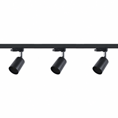 4 Wire Complt Track Set 1M Blk W 3Spots