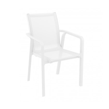 Arm Chair - White