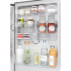 Fresco 341L Fridge-Freezer Stainless Steel