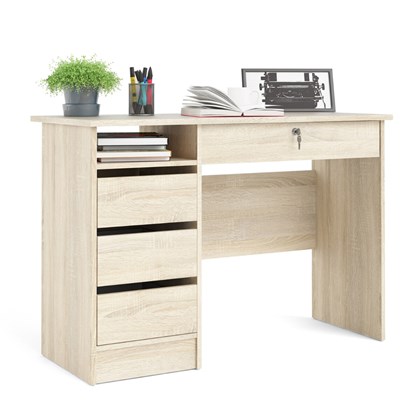 Function Plus Desk Oak