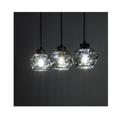 Ceiling Lamp Hanging 3L Deco Mirror