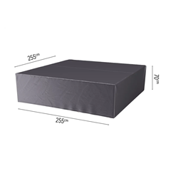 AeroCover Lounge Set Cover 255x255xH70 - Anthracite