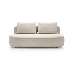3-Seater Sofa Bed – White