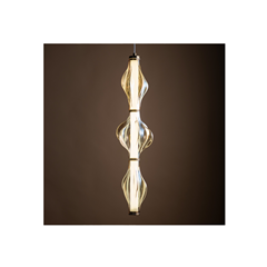 Elva Pendant Lamp Brass LED