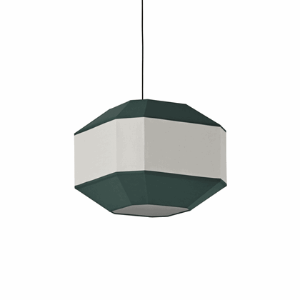 Pendant LED Lamp E27 15W Green Bauhaus
