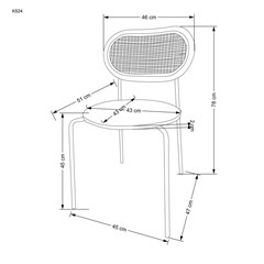 Dining Chair K524 - Green