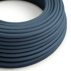 Cotton Stone Grey Textile Cable