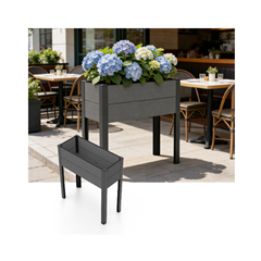 Outdoor Flower Bed – Dark Grey