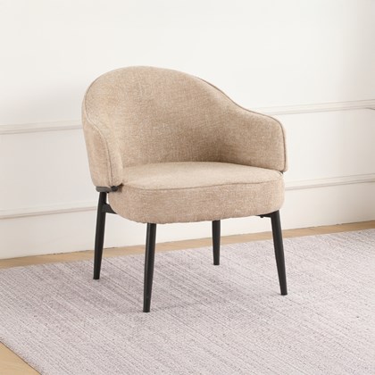 Lounge Chair – Light Brown