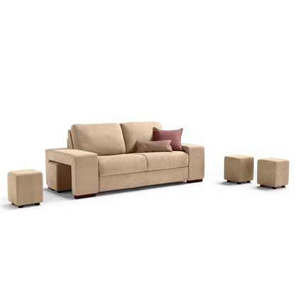 3-Seater Sofa Bed H16 Piaz. -  L05