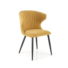 Upholstered Dining Chair - Mustard