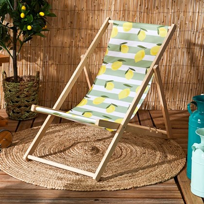 Chilienne Wood Lemons Foldable chair M2
