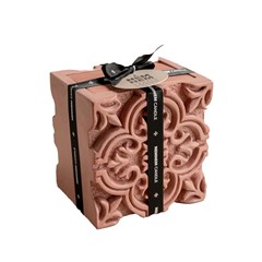 Large Square Jar Full Pink Mixed Berries
