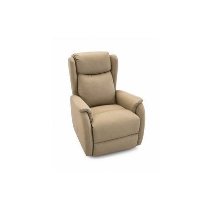 Single Motor Electric Power Lift Recliner – Light Brown