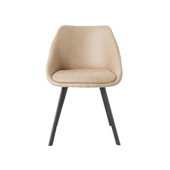 Dining Chair Microfiber - Beige