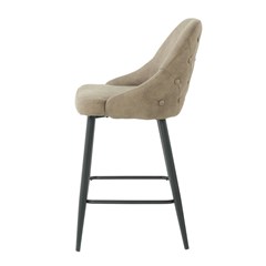 Bar Stool C809 - Brown & Black