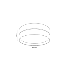 Scandic Eco Ceiling Lamp  4 Light Sources