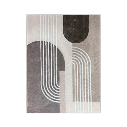 Grey Arches V1 Acrylic Painting 90X120 cm
